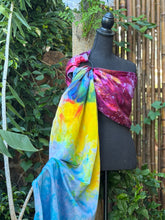 Lehua Twilight Sky, Eco~Silk Ring Sling, Long Length, Gold Label, Rainbow Drift, LLG3