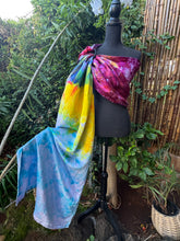 Lehua Twilight Sky, Eco~Silk Ring Sling, Long Length, Gold Label, Rainbow Drift, LLG3