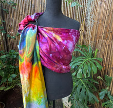 Lehua Twilight Sky, Eco~Silk Ring Sling, Long Length, Gold Label, Rainbow Drift, LLG3