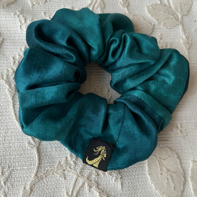 Blue Green, Eco~Scrunchie, Isn't She Lovely, large size, 38