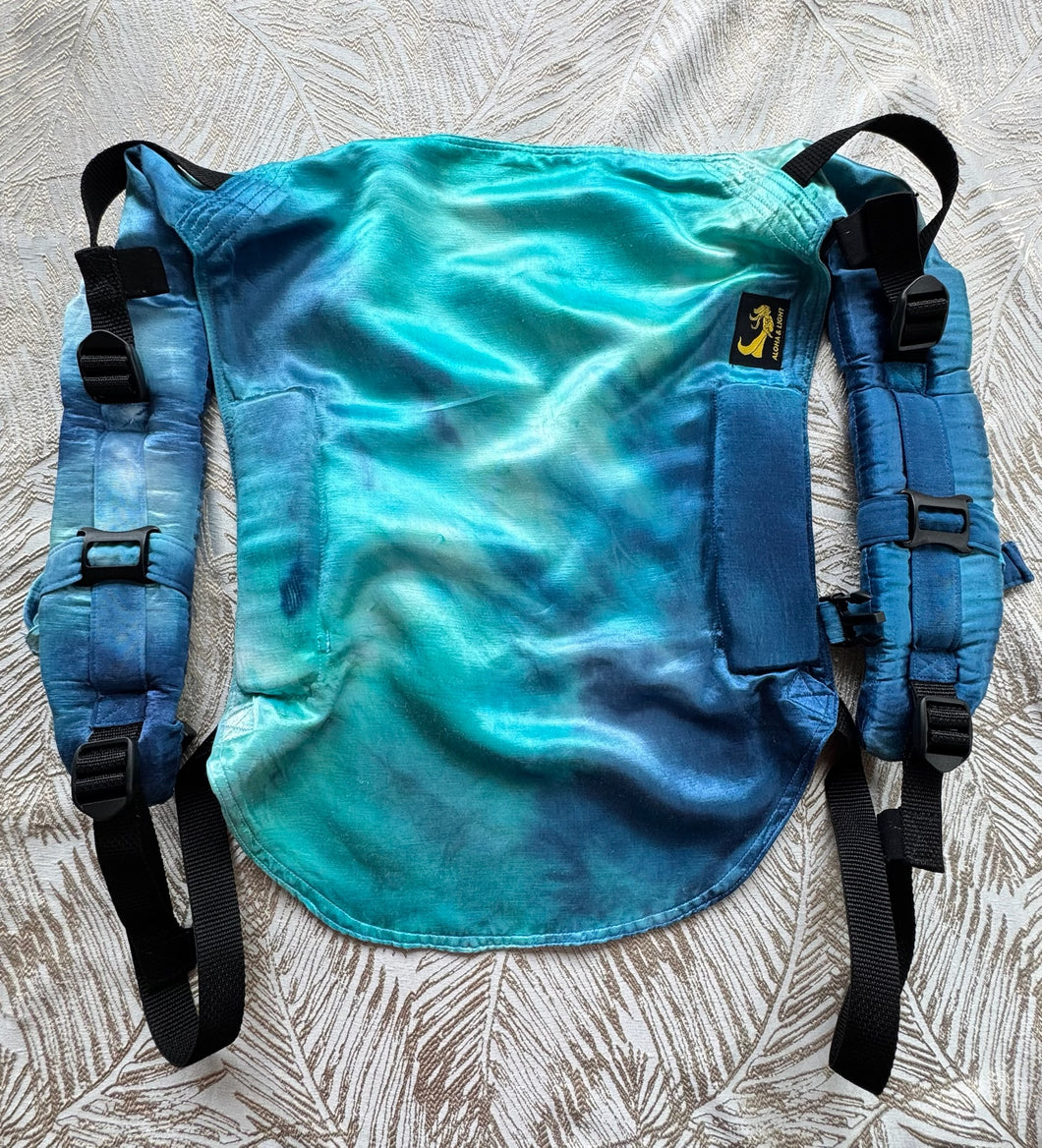 Saltwater Dreaming, Black Label, Eco~Silk Onbuhimo, Spring Tide Collection, OB20