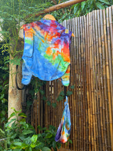 Eco~Silk Onbuhimo with Matching Hood, Standard size, Platinum Label, Rainbow Drift Collection Part 2, OHP4