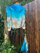 Eco~Silk Onbuhimo with Matching Hood, Standard size, Gold Label, Rainbow Drift Collection Part 2, OHG1