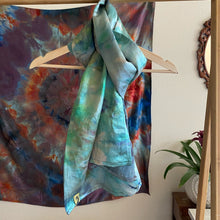 Autumn Elegance Custom Eco-Scarf: Limited-Edition Gold Base Eco-Silk