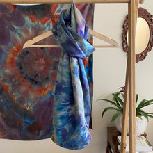 Autumn Elegance Custom Eco-Scarf: Limited-Edition Gold Base Eco-Silk