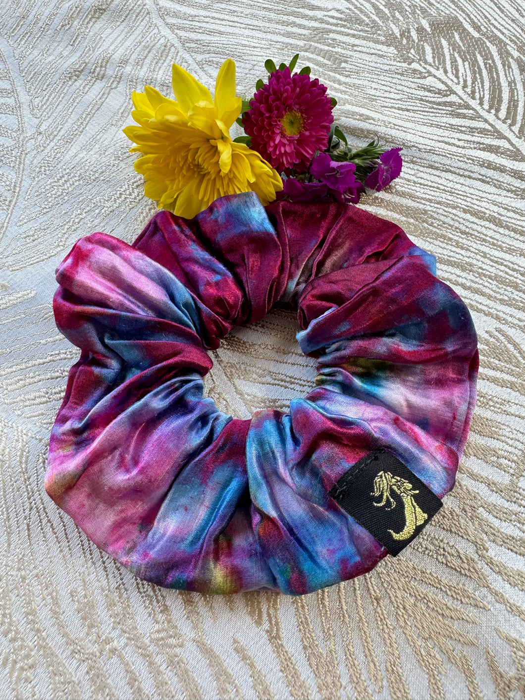 Eco- Scrunchie, Large Size, Spring Tide Collection, L11