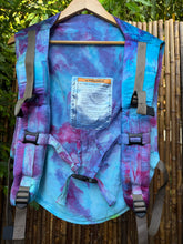 Toddler Eco Onbuhimo with Matching Hood, Black Label, Rainbow Drift 2 Collection, TOHB3