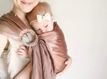 Autumn Harmony Custom Ring Sling: Limited-Edition Gold Base Eco-Silk