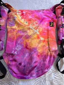 Sunset Bloom, Black Label, Eco~Silk Onbuhimo, Spring Tide Collection, OB4