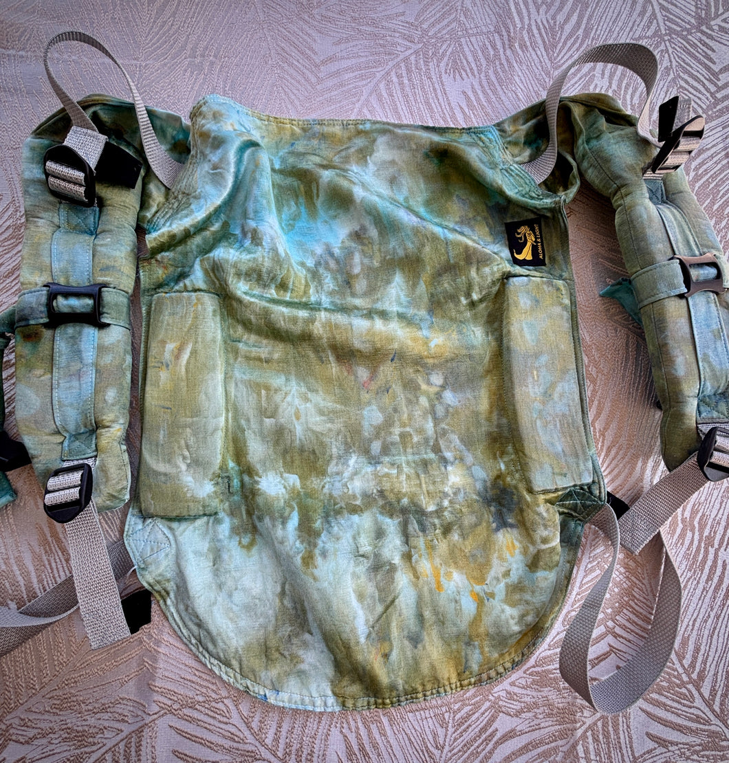Sea Moss, Black Label, Eco~Silk Onbuhimo, Spring Tide Collection, OB5