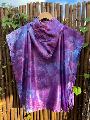 Eco-Grom Hooded Towel, Toddler Size, Black Label, Koa Moon Collection, TB2