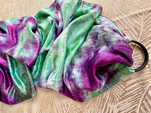 Orchid Garden, Standard Size, Platinum Label, Spring Tide Collection, Eco~Silk Ring Sling, PS3