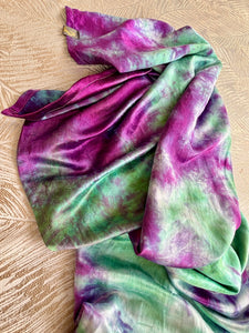 Orchid Garden, Standard Size, Platinum Label, Spring Tide Collection, Eco~Silk Ring Sling, PS3