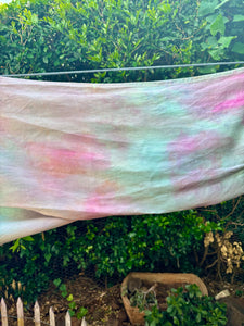 Pastel Sky, Long Length, Platinum Label Eco~Silk Ring Sling, Spring Tide Collection, PLL2