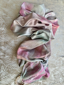Pastel Sky, Long Length, Platinum Label Eco~Silk Ring Sling, Spring Tide Collection, PLL2