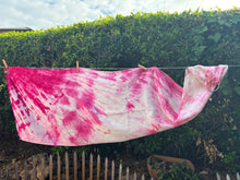 Pink Plumeria, Long Length, Platinum Label Eco~Silk Ring Sling, Spring Tide Collection, PLL3
