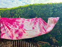 Pink Plumeria, Long Length, Platinum Label Eco~Silk Ring Sling, Spring Tide Collection, PLL3