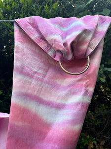 Lavender Sunrise, Long Length, Platinum Label Eco~Silk Ring Sling, Spring Tide Collection, PLL5