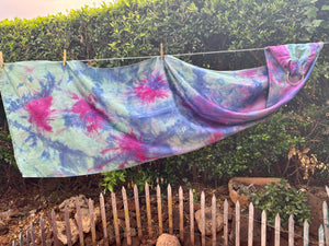 Mermaid's Lagoon, Long Length, Gold Label Eco~Silk Ring Sling, Spring Tide Collection, GLL1