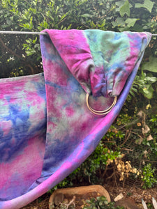 Mermaid's Lagoon, Long Length, Gold Label Eco~Silk Ring Sling, Spring Tide Collection, GLL1