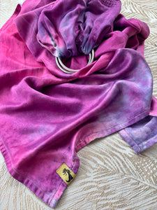 Passion Flower, Long Length, Gold Label Eco~Silk Ring Sling, Spring Tide Collection, GLL2