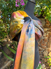 Garden Sunrise, Long Length, Platinum Label Eco~Silk Ring Sling, Koa Moon Collection, PLL1