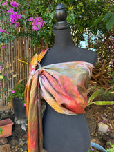 Pua 'Ula Glow, Long Length, Platinum Label Eco~Silk Ring Sling, Koa Moon Collection, PS2