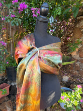 Hina Kea Flame, Long Length, Platinum Label Eco~Silk Ring Sling, Koa Moon Collection, PLL3