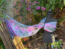 Night Bloom, Long Length, Platinum Label Eco~Silk Ring Sling, Seashells & Rainbows Collection, PLL6