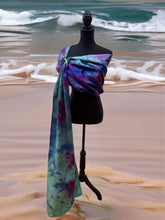 Mermaid's Lagoon, Long Length, Gold Label Eco~Silk Ring Sling, Spring Tide Collection, GLL1