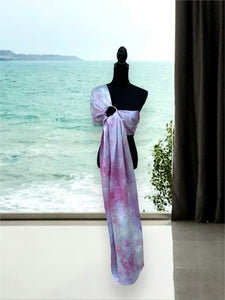 Lavender Sky, Long Length, Platinum Label Eco~Silk Ring Sling, Back to the Beach Collection, PLL1