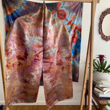 Autumn Elegance Custom Eco-Scarf: Limited-Edition Gold Base Eco-Silk