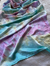 Ocean Treasures, Long Length, Platinum Label Eco~Silk Ring Sling, Seashells & Rainbows Collection, PLL1