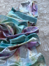 Ocean Treasures, Long Length, Platinum Label Eco~Silk Ring Sling, Seashells & Rainbows Collection, PLL1