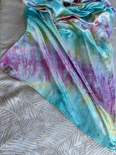 Ocean Treasures, Long Length, Platinum Label Eco~Silk Ring Sling, Seashells & Rainbows Collection, PLL1