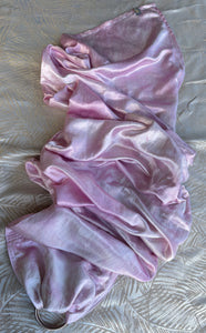 Pink Pearl, Long Length, Platinum Label Eco~Silk Ring Sling, Seashells & Rainbows Collection, PLL3