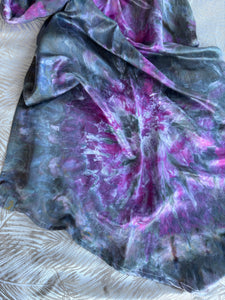 Night Bloom, Long Length, Platinum Label Eco~Silk Ring Sling, Seashells & Rainbows Collection, PLL6