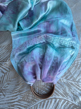 Mermaid's Cove, Long Length, Platinum Label Eco~Silk Ring Sling, Seashells & Rainbows Collection, PLL8