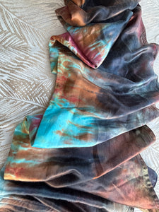 Niuhi, Super Length 98", Platinum Label Eco~Silk Ring Sling, Seashells & Rainbows Collection, PSL2