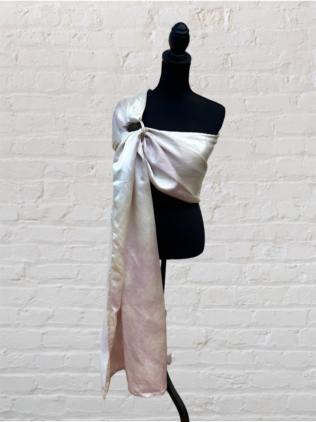 Oyster Shell, Standard Size, Platinum Label, Seashells & Rainbows Collection, Eco~Silk Ring Sling, SP2