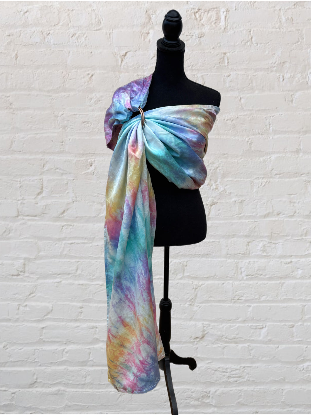 Aloha Anu-enue, Standard Size, Platinum Label, Seashells & Rainbows Collection, Eco~Silk Ring Sling, SP4