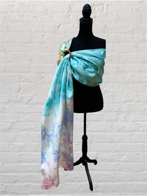 Splash, Standard Size, Platinum Label, Seashells & Rainbows Collection, Eco~Silk Ring Sling, SP6