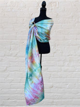 Ocean Treasures, Long Length, Platinum Label Eco~Silk Ring Sling, Seashells & Rainbows Collection, PLL1