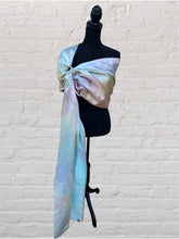 Iridescent Waters, Long Length, Platinum Label Eco~Silk Ring Sling, Seashells & Rainbows Collection, PLL4