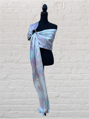 Unicorn, Long Length, Platinum Label Eco~Silk Ring Sling, Seashells & Rainbows Collection, PLL7