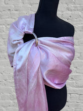 Pink Pearl, Long Length, Platinum Label Eco~Silk Ring Sling, Seashells & Rainbows Collection, PLL3