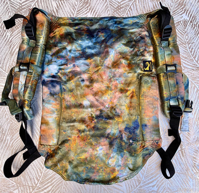 Naupaka Dusk, Black Label, Toddler Eco~Silk Onbuhimo, Autumn Embrace Collection, TOB13