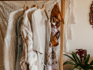 Autumn Elegance Custom Eco-Scarf: Limited-Edition Gold Base Eco-Silk