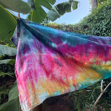 Eco~Silk Ring Sling, Long Length, Gold Label, Rainbow Drift, LLG1