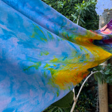 Lehua Twilight Sky, Eco~Silk Ring Sling, Long Length, Gold Label, Rainbow Drift, LLG3